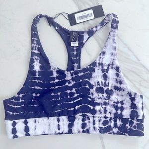 Savvi Indi Bra, Purple Tie Dye-NWT